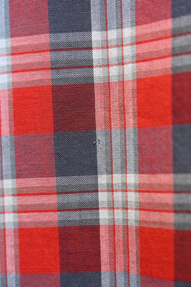 us 1960's "Towncraft" cotton check shirt