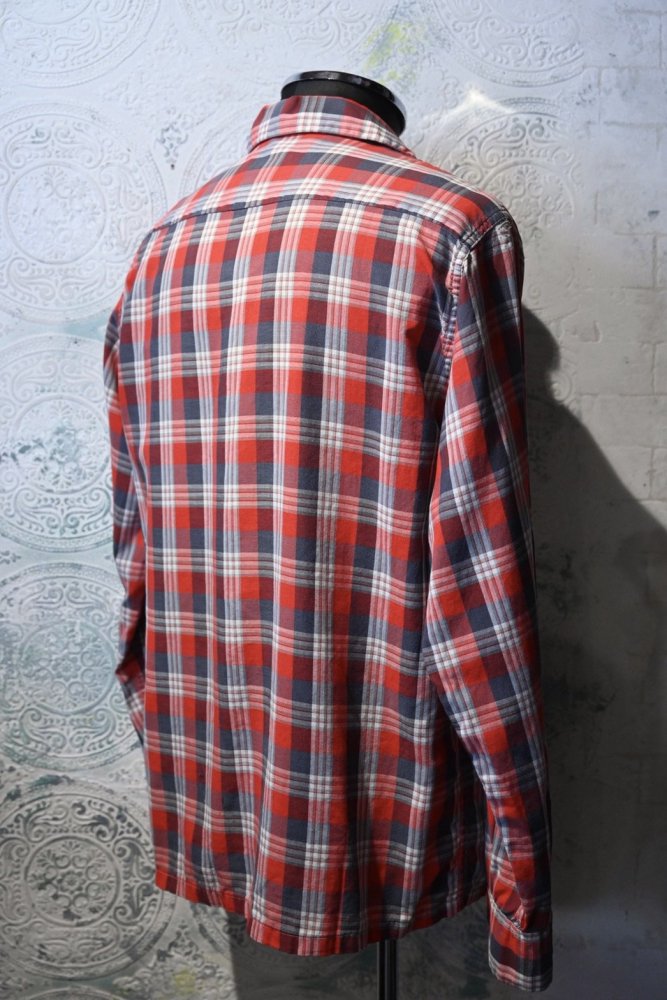 us 1960's "Towncraft" cotton check shirt