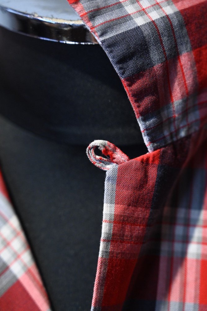 us 1960's "Towncraft" cotton check shirt