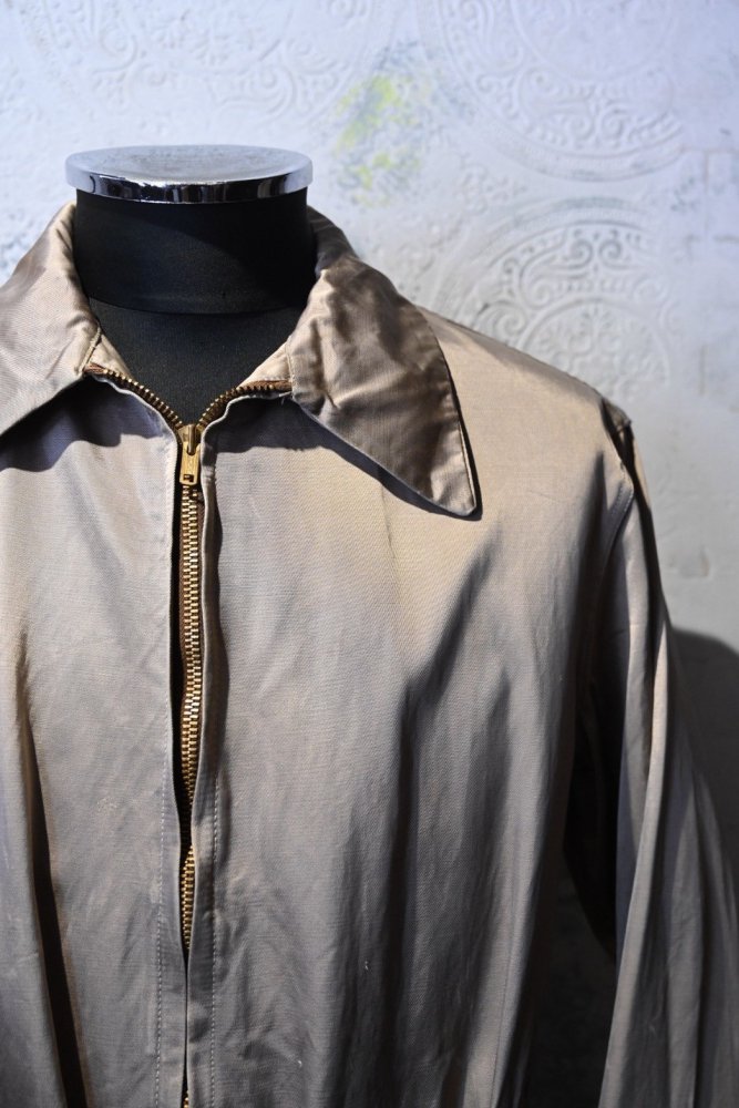 us 1950's "Sport Jack" satin belted jacket