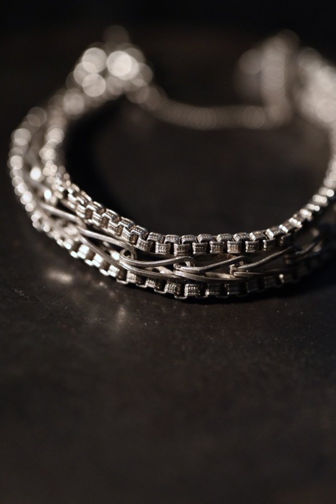 Vintage silver chain bracelet