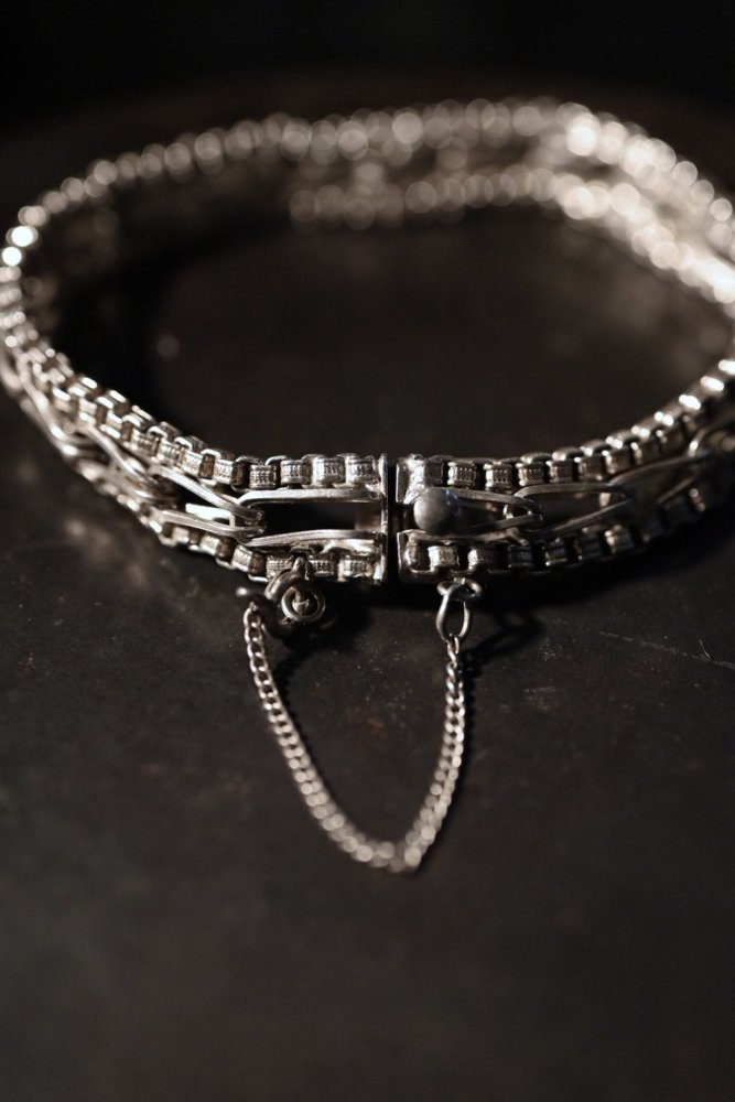 Vintage silver chain bracelet