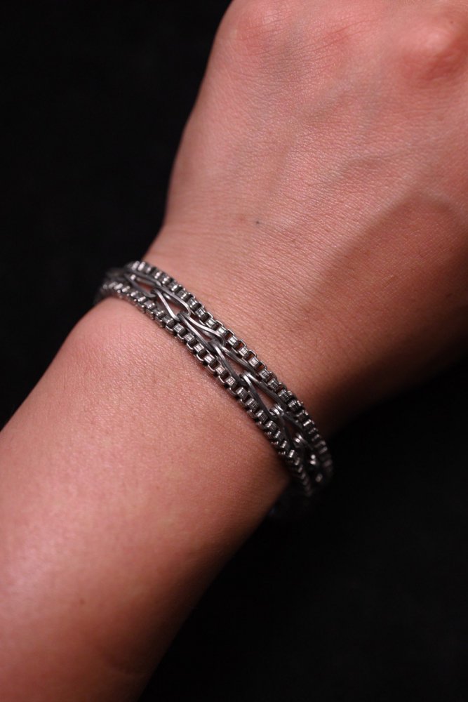 Vintage silver chain bracelet