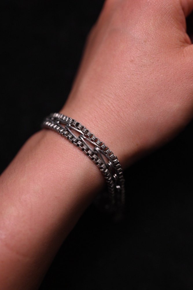 Vintage silver chain bracelet