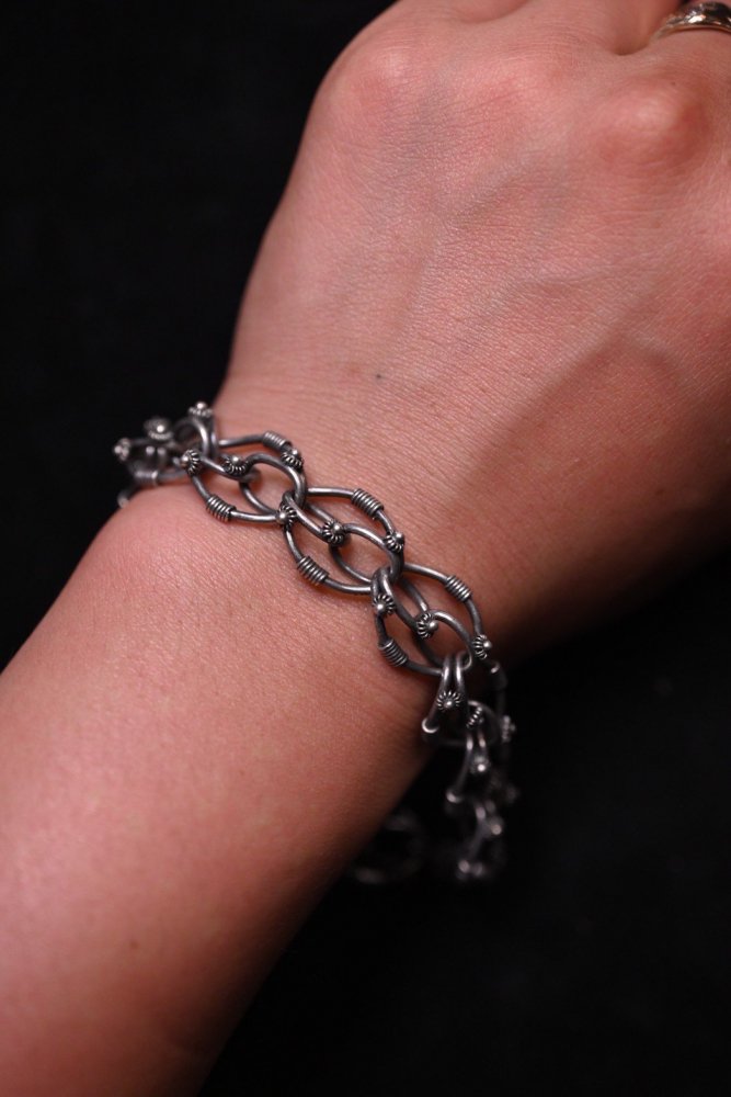 Vintage silver chain bracelet