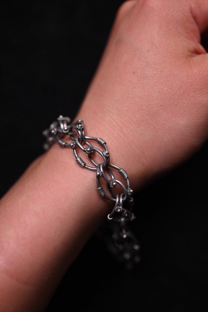 Vintage silver chain bracelet