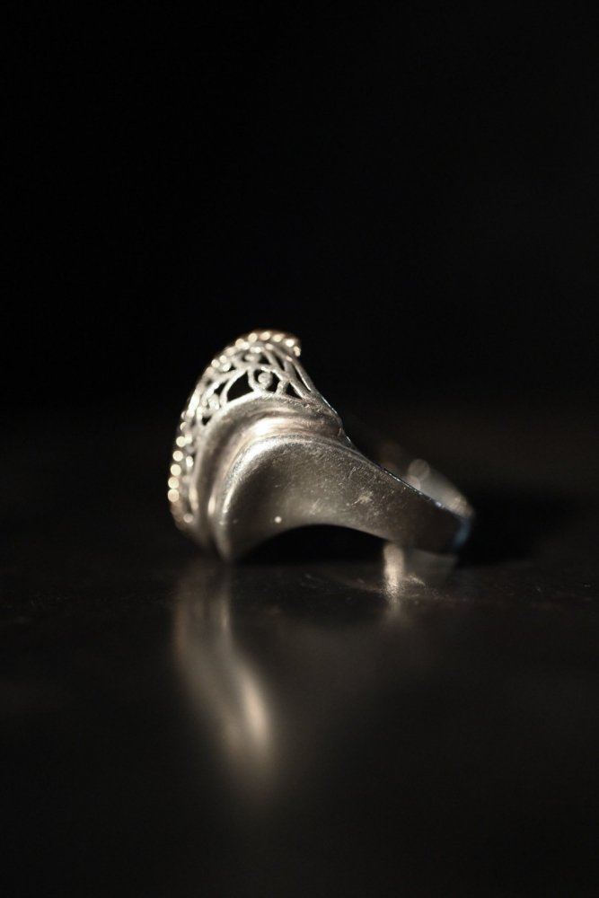 Vintage silver  gold filled ring