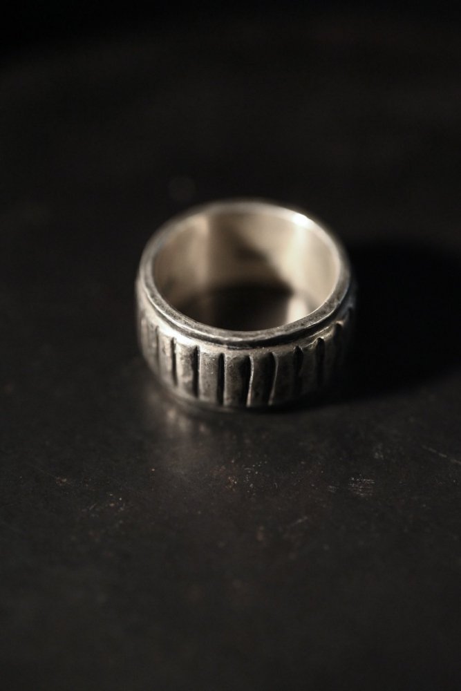 Mexico vintage heavy silver ring