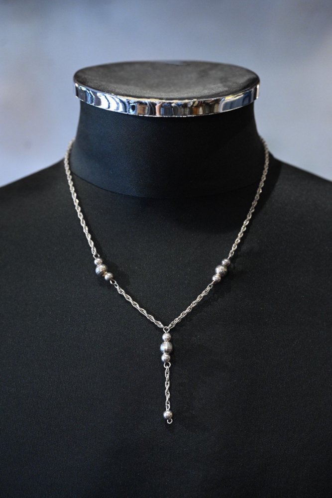 Italy vintage silver necklace