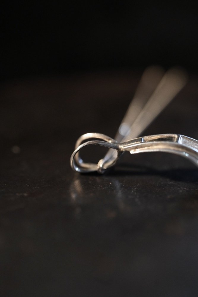 Mexico vintage silver necklace