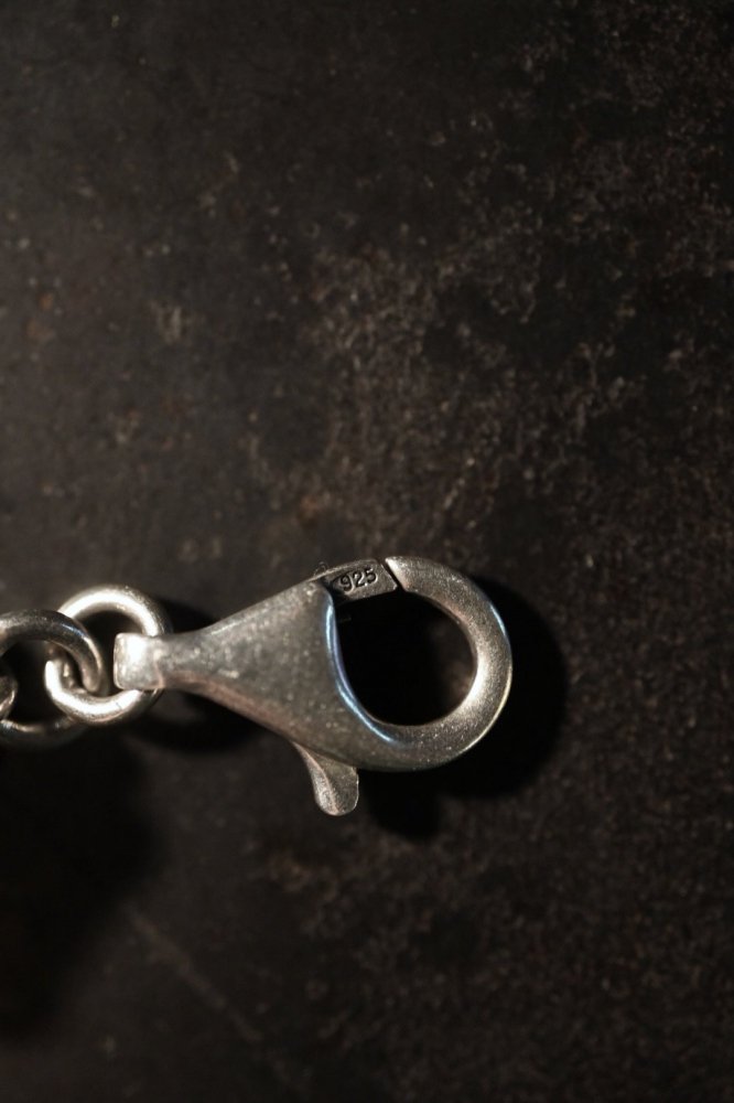 Vintage heavy silver multiple chain bracelet