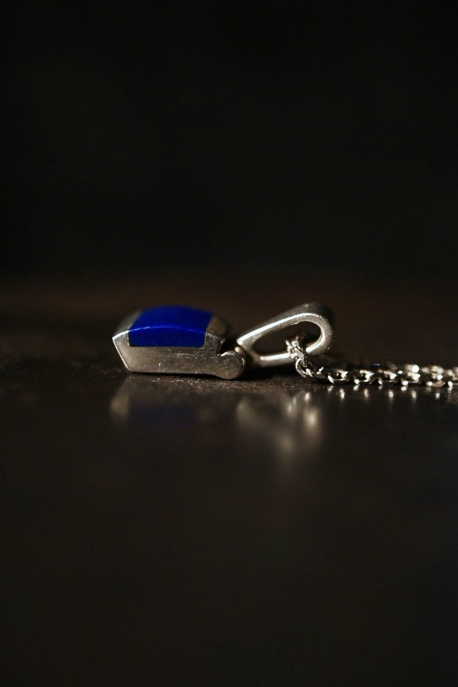 Vintage silver  lapis lazuli neckalace