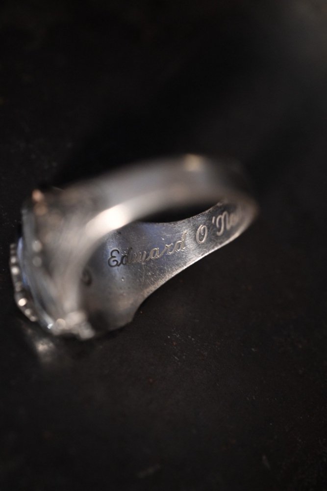 us 1976's silver college ring