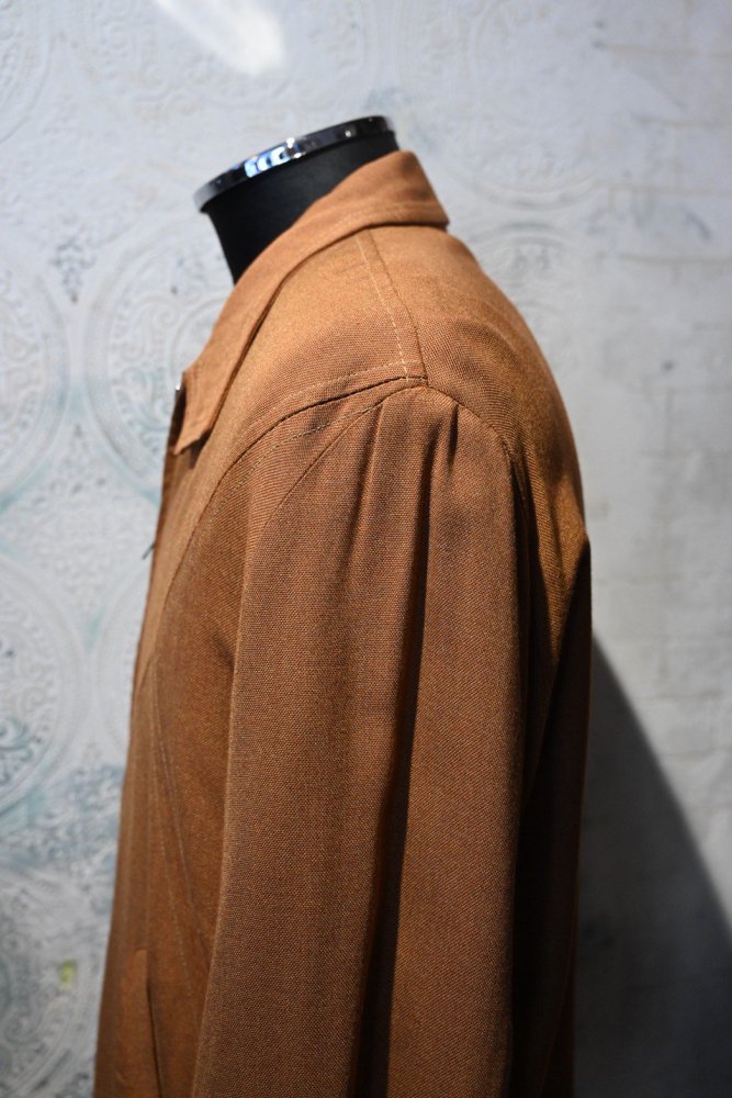 us 1960's rayon dog ear jacket