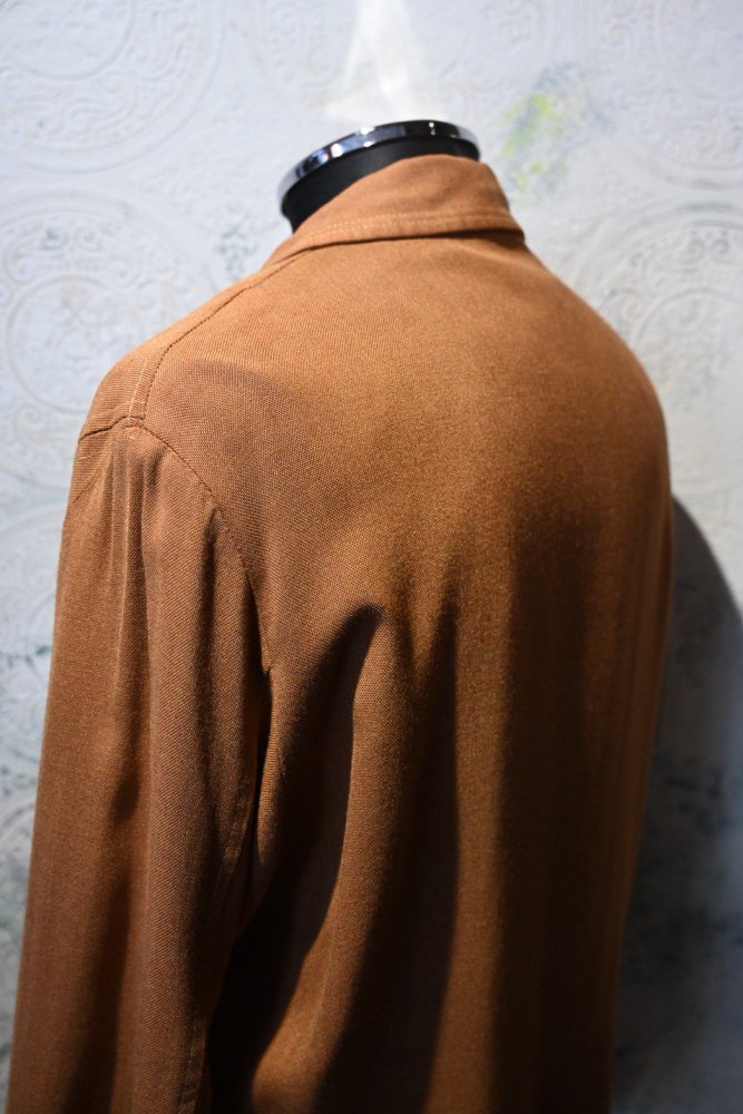 us 1960's rayon dog ear jacket