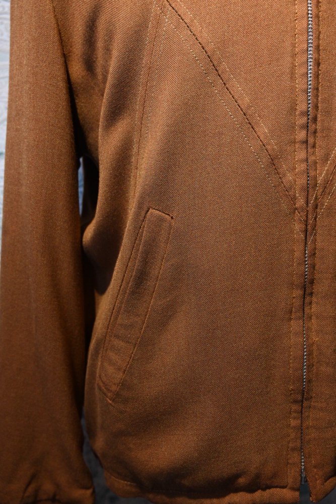 us 1960's rayon dog ear jacket