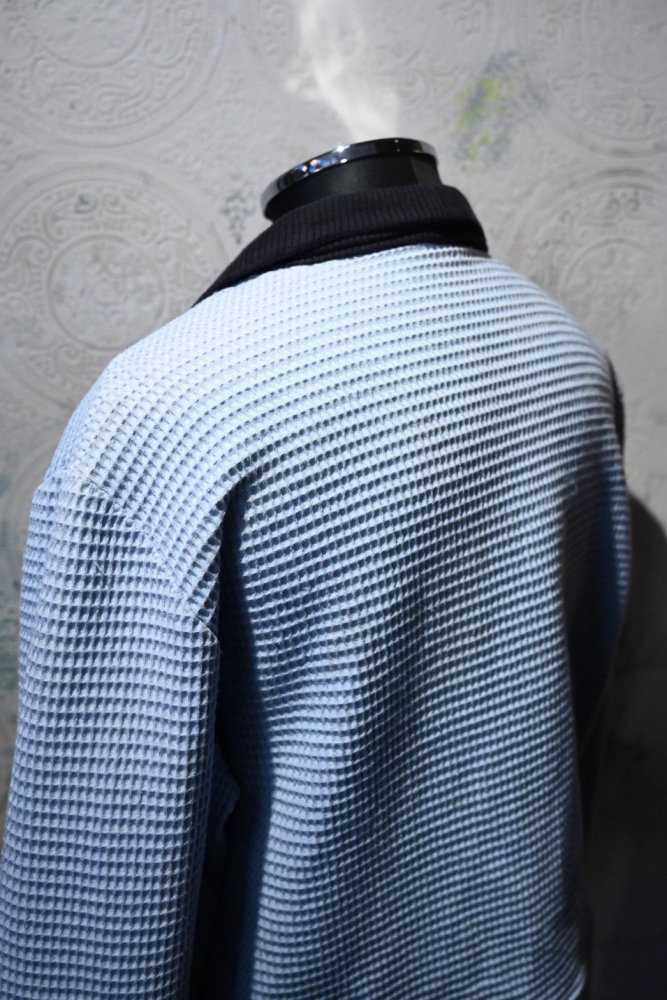 us 1960' cotton waffle jacket