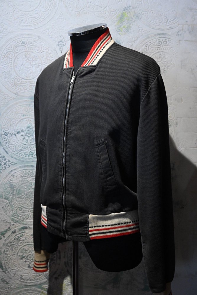 us 1950's cotton pique blouson