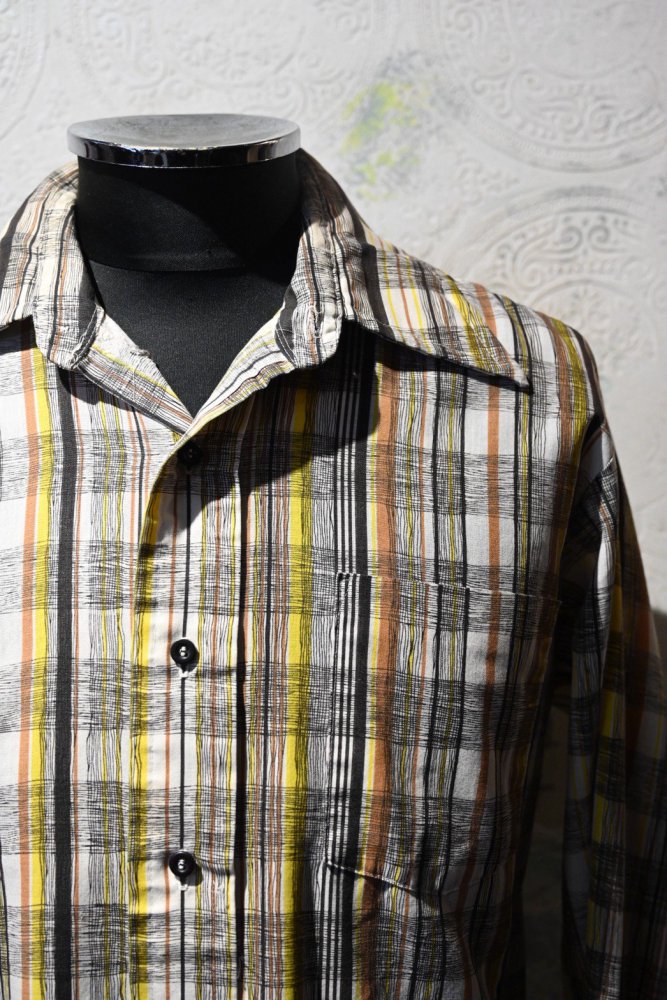 us 1970's "Le Chevron" ptinted shirt