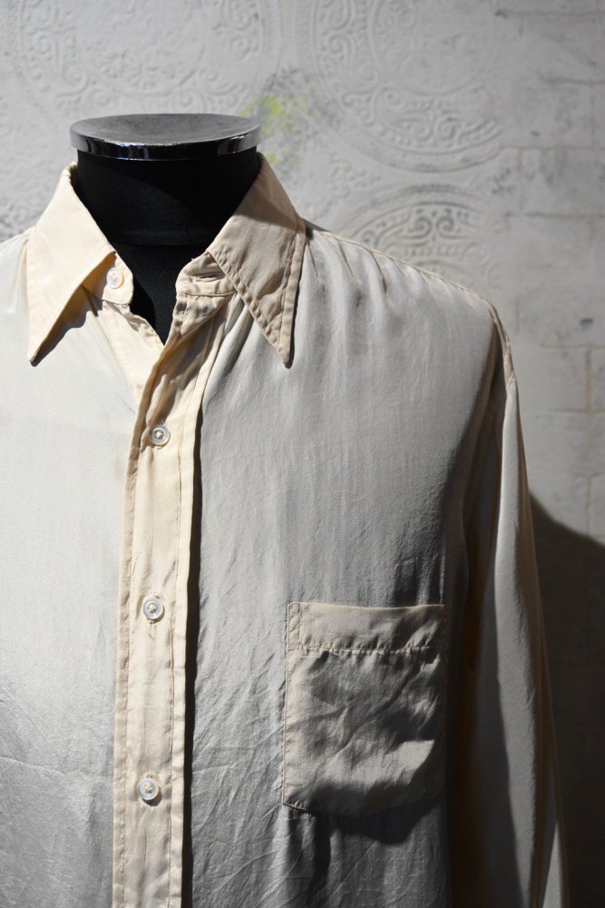 us 1940's silk dress shirt