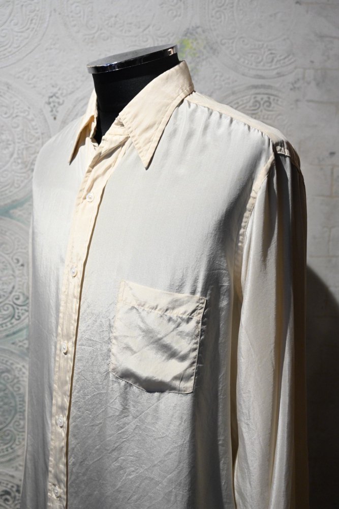 us 1940's silk dress shirt