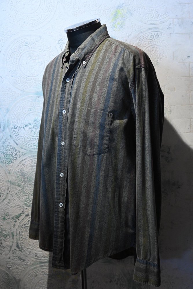 us 1960's "Howare" cotton b/d shirt