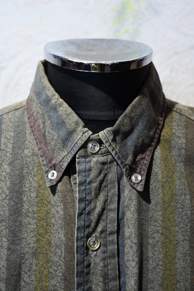 us 1960's "Howare" cotton b/d shirt