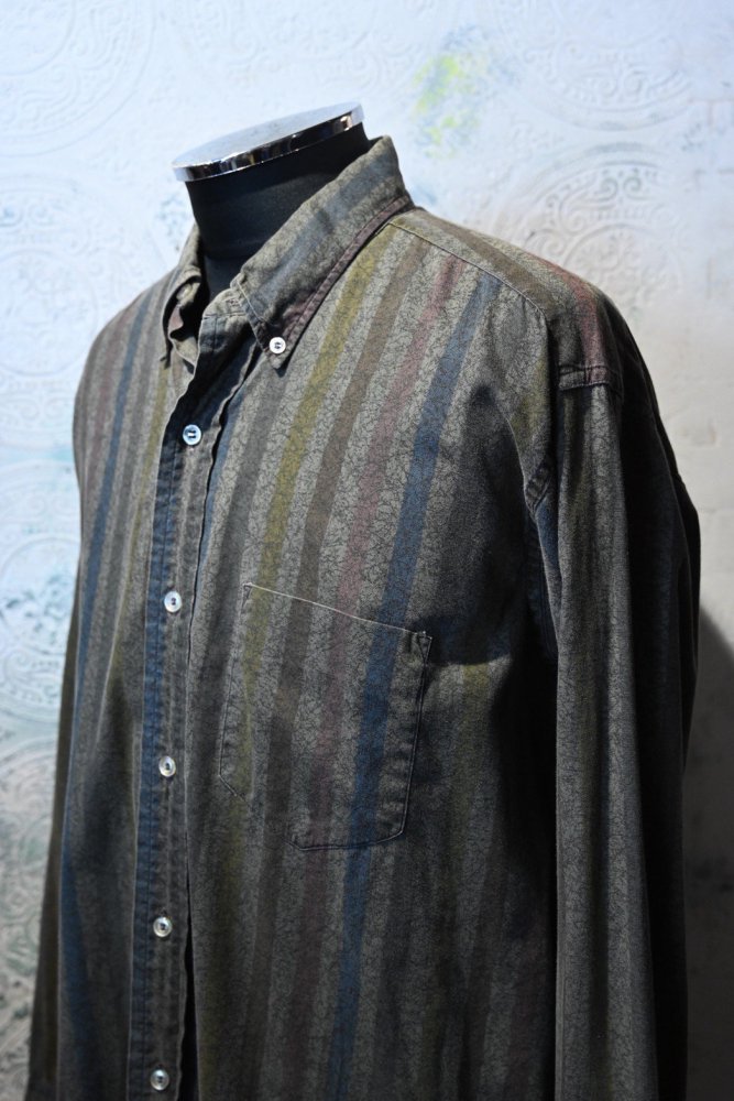 us 1960's "Howare" cotton b/d shirt