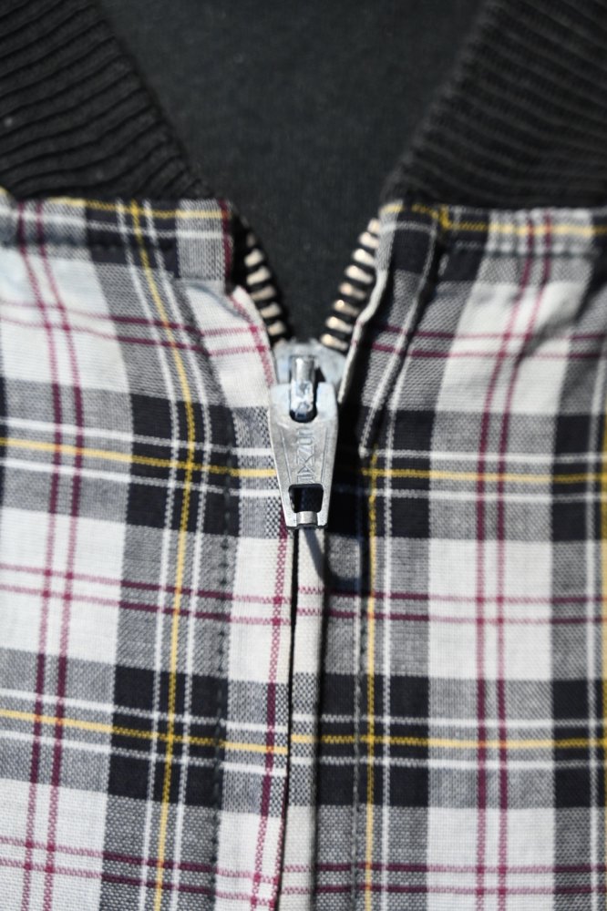 us 1960's cotton check blouson