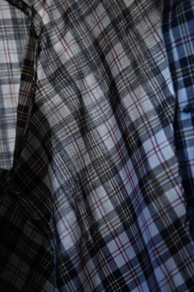 us 1960's cotton check blouson