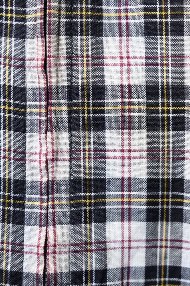 us 1960's cotton check blouson