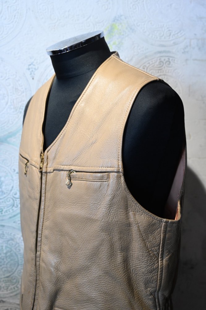 us 1950's leather vest