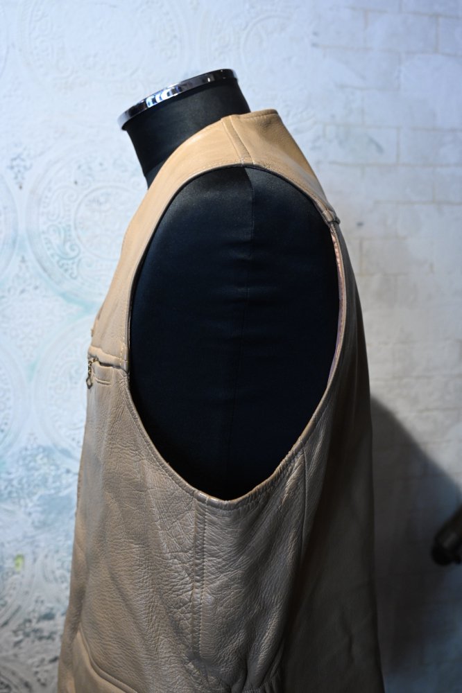 us 1950's leather vest