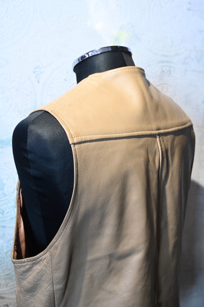 us 1950's leather vest