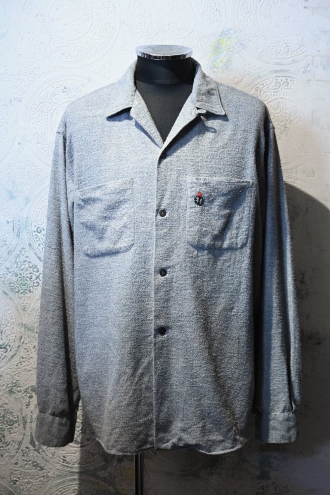 us 1960's cotton flannel shirt