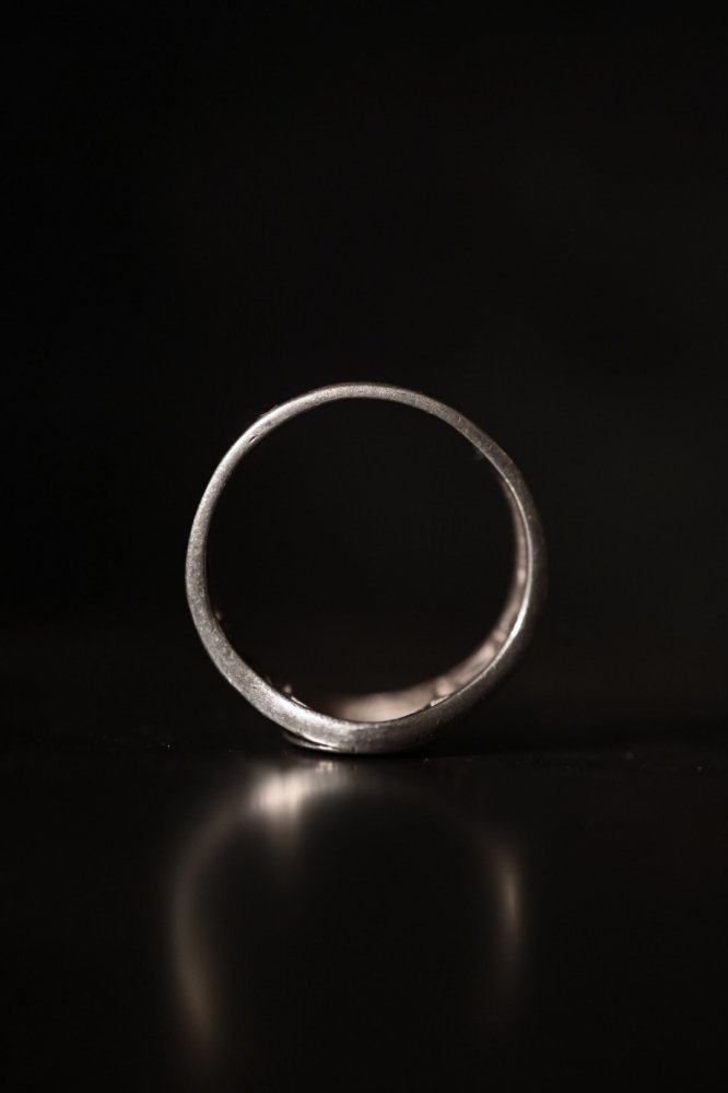 Mid 20th silver signet ring