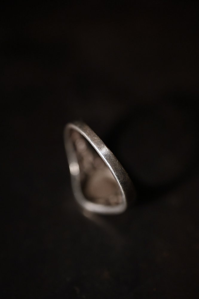 Mid 20th silver signet ring