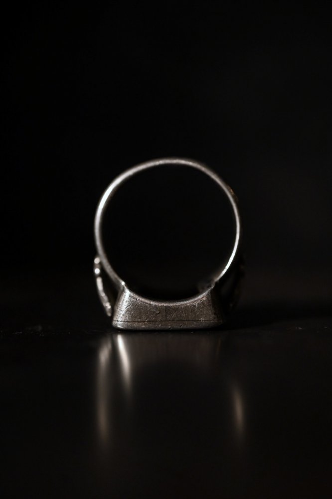 Early 20th silver signet ring