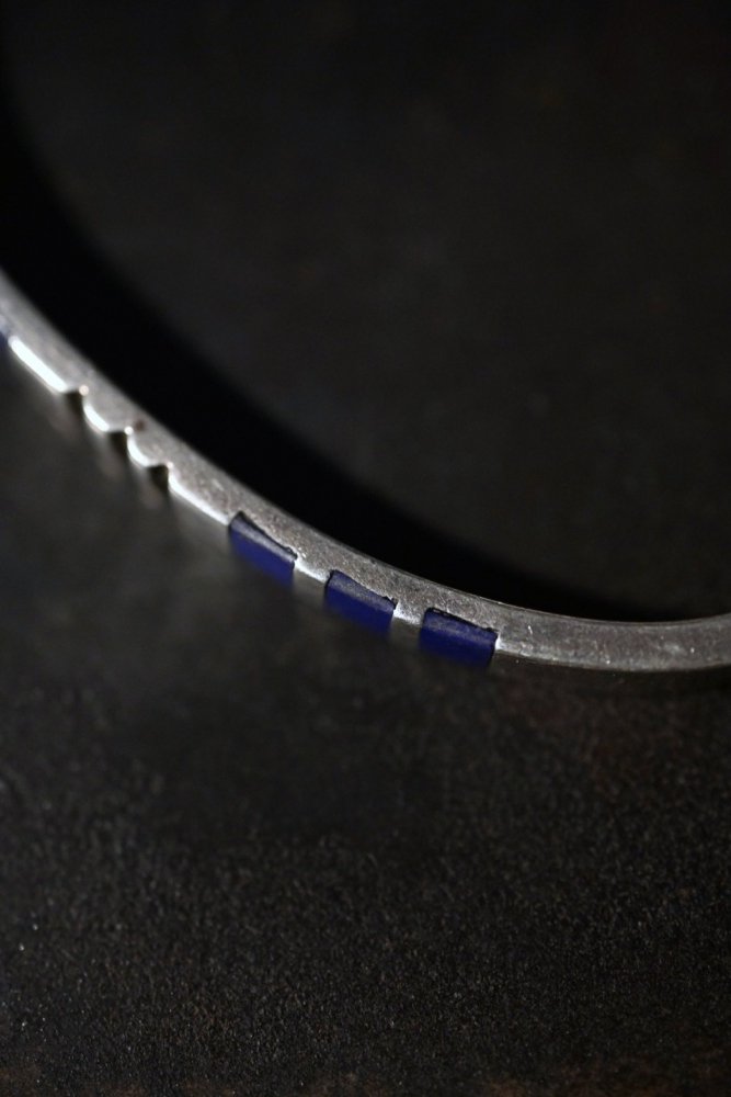 Mexico vintage silver  lapis lazuli bracelet