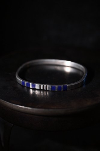 Mexico vintage silver  lapis lazuli bracelet