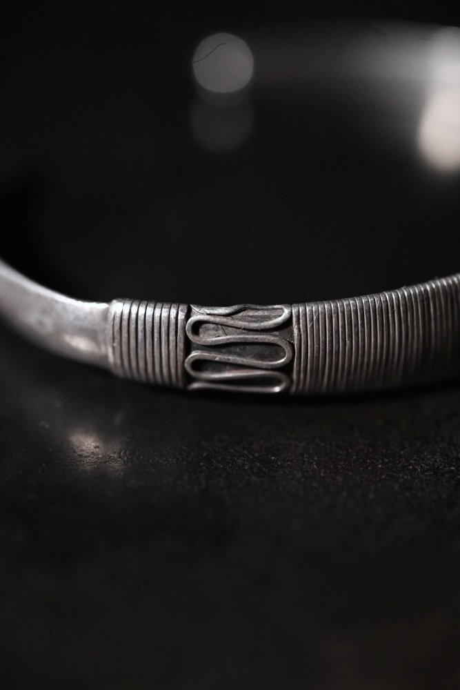 Vintage silver bangle