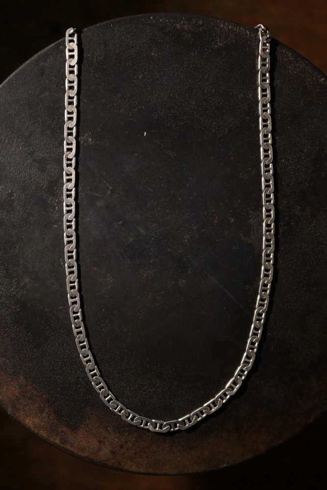 Italy vintage silver chain necklace