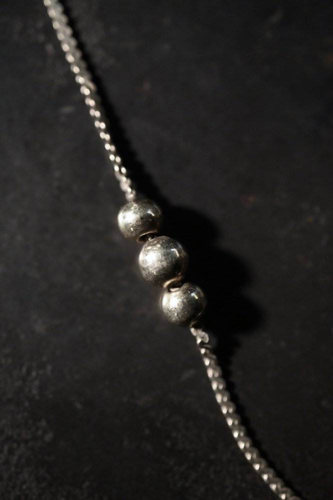 Italy vintage silver chain necklace