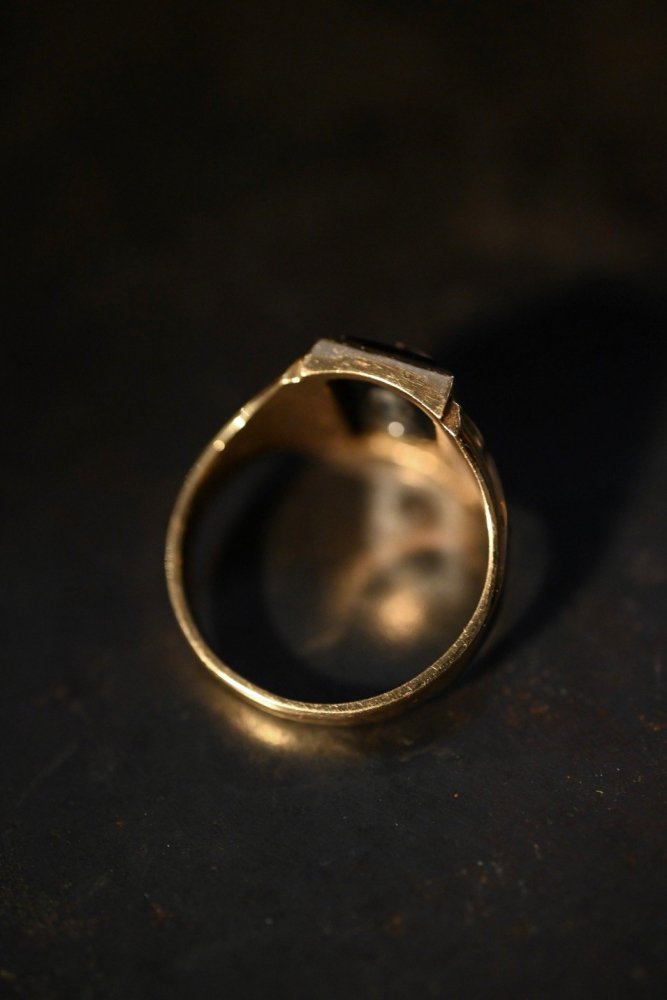 us 1940's 10K gold college ring