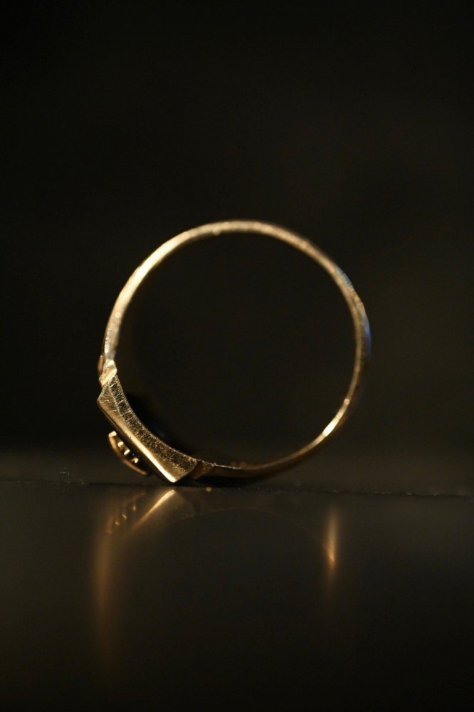 us 1940's 10K gold college ring