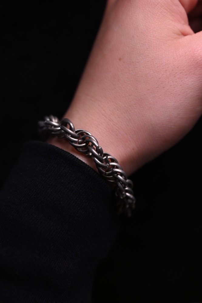 Vintage silver chain bracelet