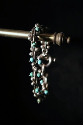 Vintage "DNA" heavy chain bracelet
