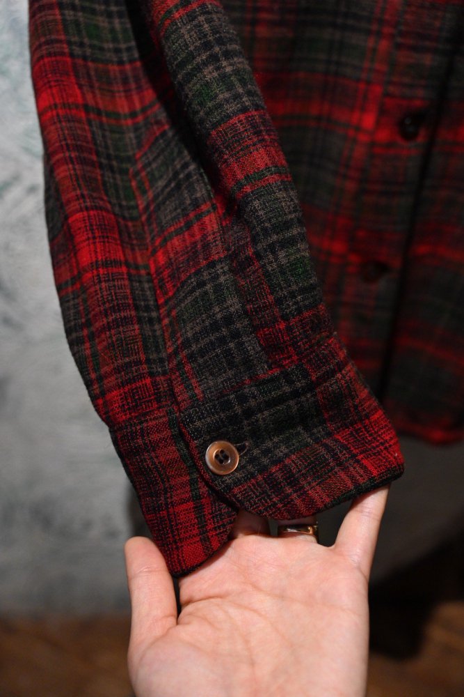 us 1950's "Pendleton" wool check shirt