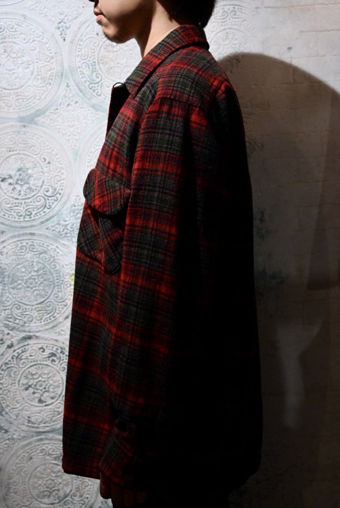 us 1950's "Pendleton" wool check shirt