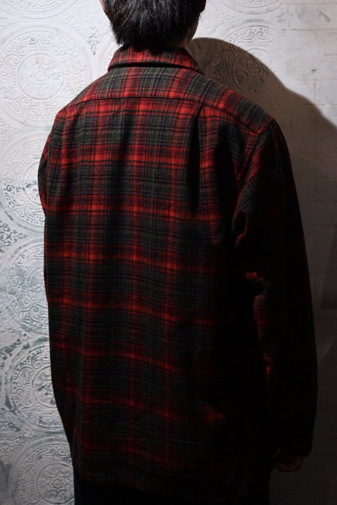 us 1950's "Pendleton" wool check shirt